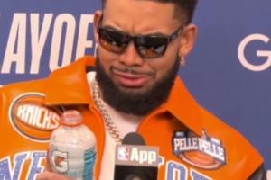 佳得乐成赛后宠儿：唐斯爱德华兹争相品尝