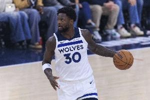 半场战报：兰德尔贡献6分4板 戈贝尔送出10分5板