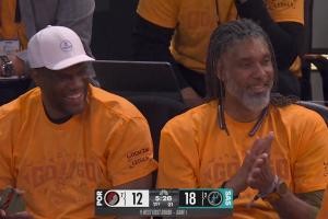 文班技惊四座 邓肯+海军上将难掩兴奋