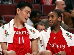 麦迪谈姚明：健康是他与姚明错过总冠军的最大原因