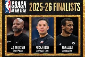 NBA官方主帅候选名单公布：小比克斯塔夫、米奇·约翰逊、马祖拉领衔
