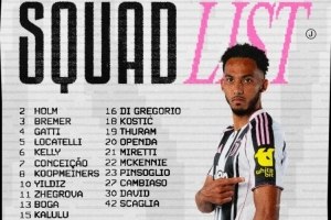 意甲前瞻：尤文主场作战，伊尔迪兹领衔锋线大名单