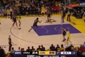 阿门逆袭成功 腾空暴扣肯纳德