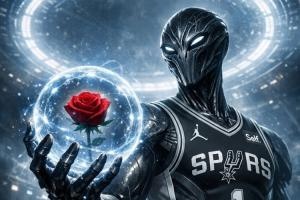 开挂怎么玩？文班化身外星人👽 将波特兰人变成供人欣赏的玫瑰