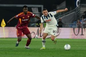 意甲联赛动态：罗马1-1亚特兰大并列联赛六七名