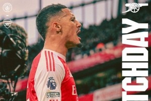 阿森纳曼城战海报发布，萨利巴个人战役引关注