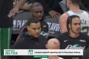 32分历史性大胜 凯尔特人掀翻76人揭幕战