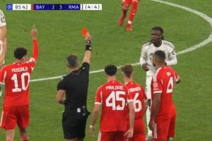 卡马文加第二黄牌事件：阿韦洛亚称裁判失误严重