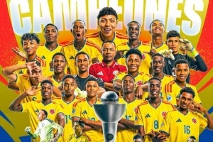 哥伦比亚U17上演完胜好戏，南美U17锦标赛封王