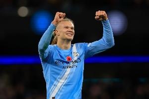 哈兰德成曼城最锋利矛尖，对阿森纳6球领跑同期，近期交锋全取进球