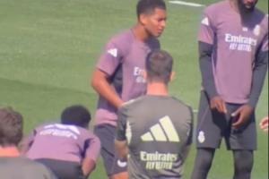 姆巴佩训练误伤队友私处，双方迅速和解