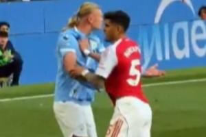 哈兰德为球衣被扯发声，卡皮耶连推罗德里被怒骂