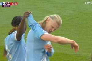 哈兰德球衣被毁，加布里埃尔当场冲突