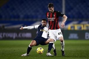 加比亚稳定后防，助米兰仅失一城