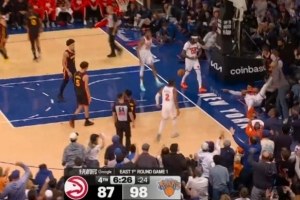 尼克斯赢球靠唐斯爆发三分与强攻罚球