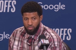 乔治赛后谈失利：季后赛篮球需强硬