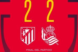 马竞vs皇家社会90分钟战况详报