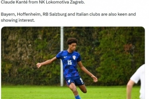 坎特争夺战：多特领先15岁边锋，拜仁等队也虎视眈眈