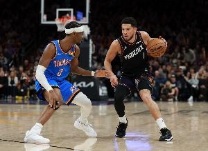 NBA赛事前瞻：雷霆胜太阳 魔术抗活塞 开拓者遇马刺