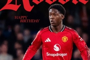 曼联为21岁梅努庆生：97战7球5助数据回顾