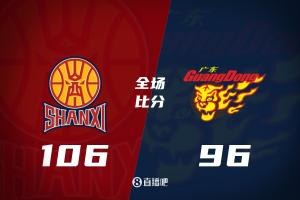 山西对决广东 奎因胡明轩数据回顾