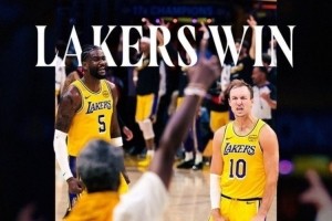 胜利海报揭晓：肯纳德领衔 湖人首战告捷