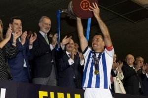 西班牙王国陛下亲临王室杯决赛现场