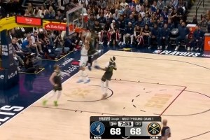 戈登爆发：欧洲步暴扣+三分点燃全场，球队7分钟不失分