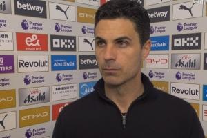 错失良机！阿尔特塔：我们本可获胜 但仍需调整前行