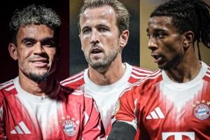 三叉戟爆射！凯恩51球6助/迪亚斯24球17助/奥利塞18球27助助拜仁夺冠