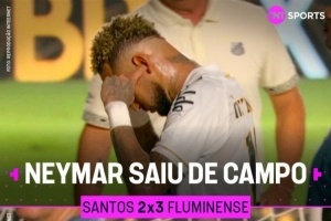 桑托斯惨败！内马尔无动于衷球迷怒吼