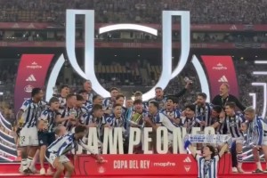 皇社击败马竞夺国王杯，皇马巴萨均第一时间发文祝贺😂