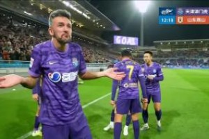 近3轮2胜！泰山2-1逆转津门虎 陈泽仕制胜泽卡破门谢蒂内失点