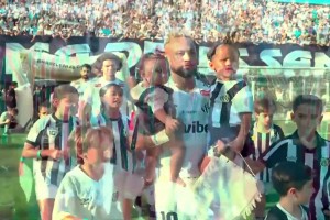 【集锦】巴甲-内马尔首发 桑托斯主场2-3不敌弗鲁米嫩塞