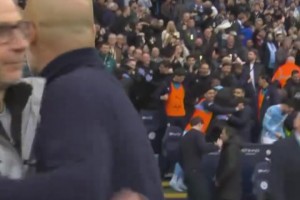 白热化！曼城阿森纳赛后众生相：哈兰德跟唱歌曲，枪手众将低落！