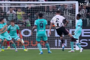 太可惜了！霍尔姆弧顶处直接抽射击中横梁弹出！