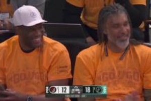 🏀马刺1-0开拓者 文班35分队史纪录 杨瀚森登场 阿夫迪亚30+10