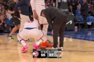 🏀尼克斯1-0老鹰 布伦森首节19分 唐斯25+8  麦科勒姆26分