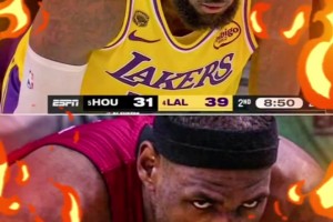 詹姆斯重现死亡之瞳！肯纳德27分！杜兰特缺阵！