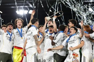 青年欧冠-奥尔特加破门纳瓦罗2扑点 皇马U19点球5-3布鲁日夺冠