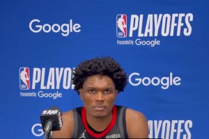 阿门谈肯纳德爆发：他是我的防守对位，我本该防得更好