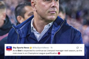 留任！天空体育：斯洛特预计下季继续执教利物浦